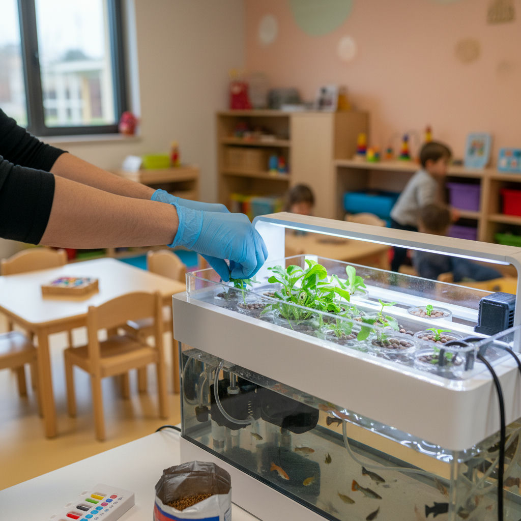 L'aquaponie en EAJE